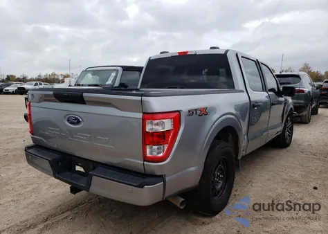 2022 Ford F150 Supercrew из США, поврежденный, VIN 1FTEW1C53NKF04765